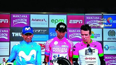 Bernal se llevó la carrera Oro y Paz