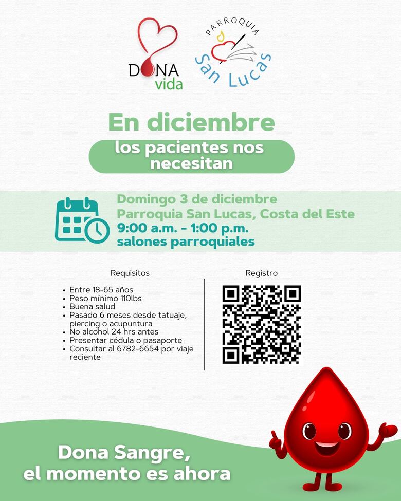 Bancos de sangre claman por donantes