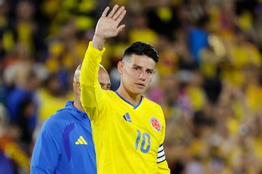 James Rodríguez anuncia su retiro de la selección colombiana