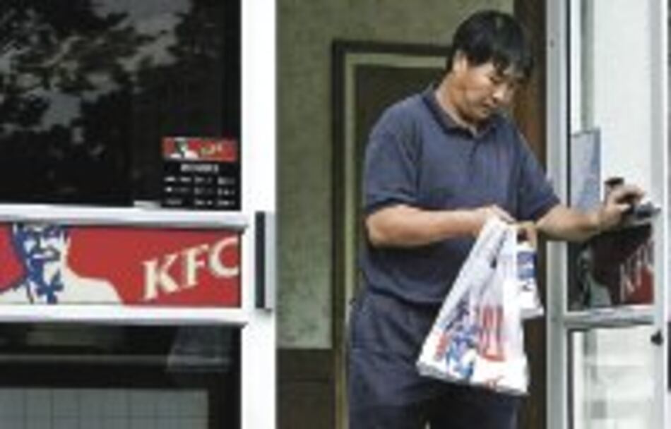 KFC imita servicio de McDonald’s en China