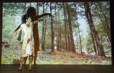 'Inmersión', un espectáculo de danza y cine sobre el escenario