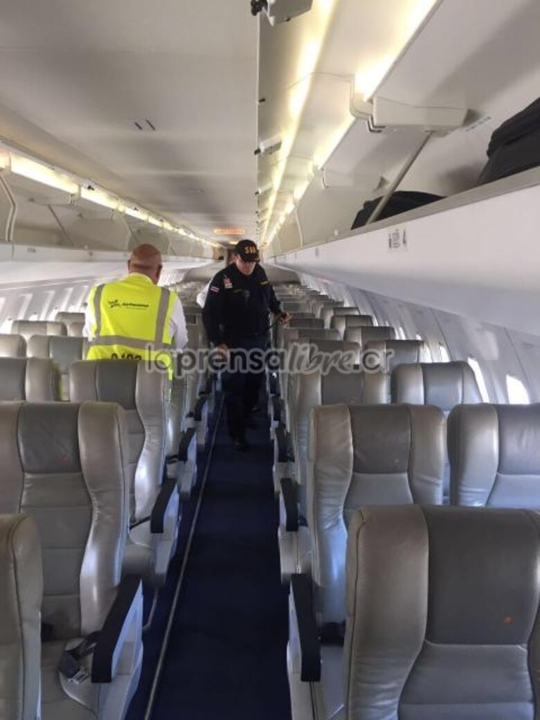 Evacuan avión de Air Panamá en Costa Rica por amenaza de bomba