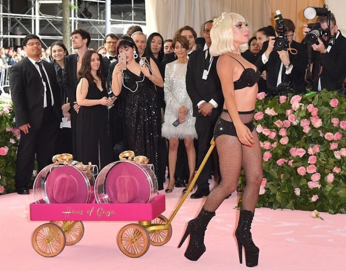 La excéntrica cantante y actriz Lady Gaga.