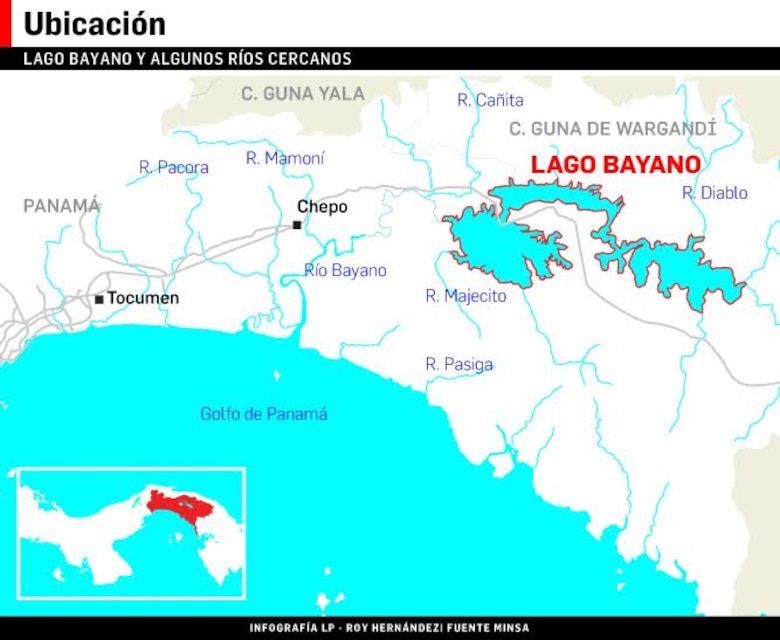 Obra en lago Bayano causa dudas