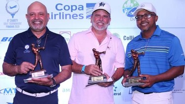 Drew Garrett, Jorge Mejía y Ahmad Zamany ganan torneo benéfico