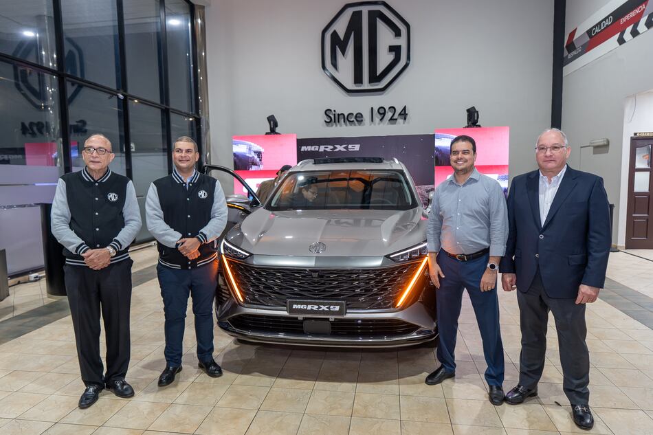 MG presenta en Panamá la nueva RX9: una suv de lujo pensada para la familia moderna