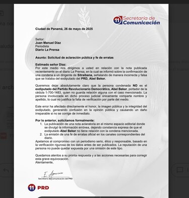 Aclaración: el exdiputado Abel Beker no fue condenado