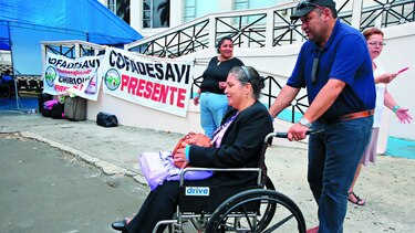 Víctimas piden que se cumpla sentencia