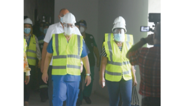 CSS realiza inspección en la Ciudad de la Salud