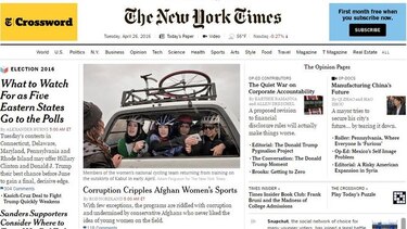 'The New York Times' dejará de editar e imprimir su edición internacional en París