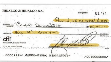 100 mil dólares para Cambio Democrático