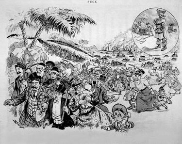 Panamá en las caricaturas