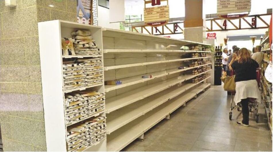 En Venezuela no se consigue ni siquiera pan