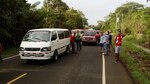 Transportistas protestan por condiciones de las calles en Llano de Piedras