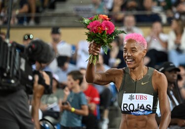 La venezolana Yulimar Rojas gana el triple salto en reunión de Lausana