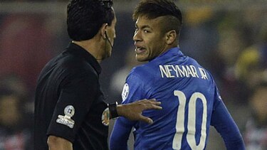 Brasil no apelará suspensión de cuatro partidos a Neymar