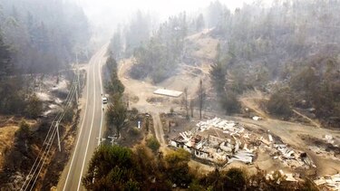 Granero de Chile, bajo amenaza por incendios