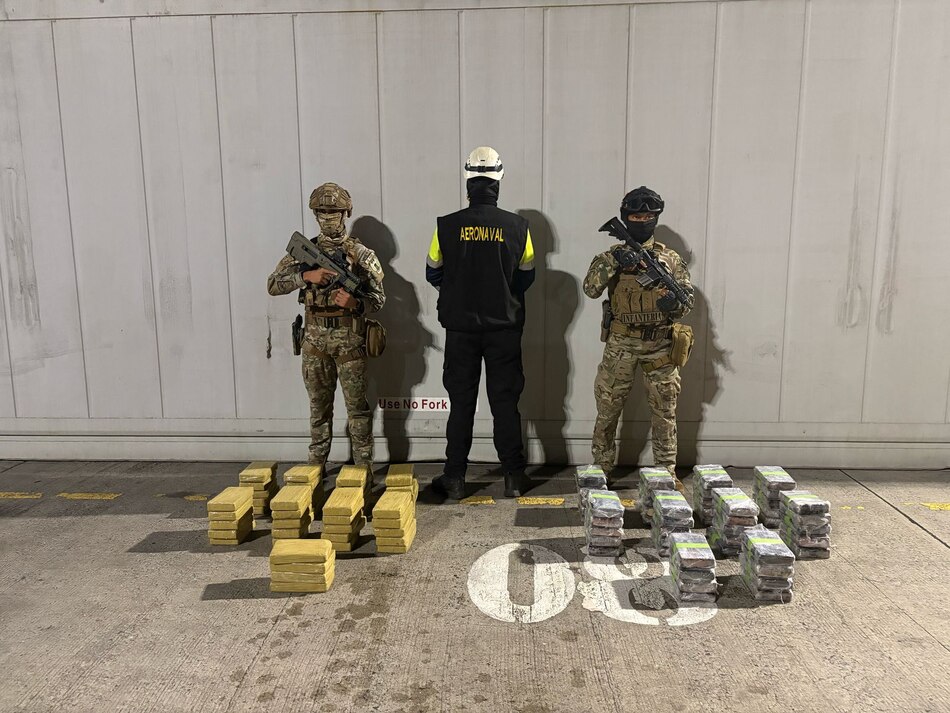 Decomisan droga en puerto del Caribe panameño; el destino era Bélgica