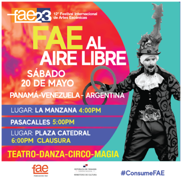 FAE cierra al aire libre