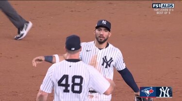 José Caballero sella con un out espectacular la remontada de los Yankees
