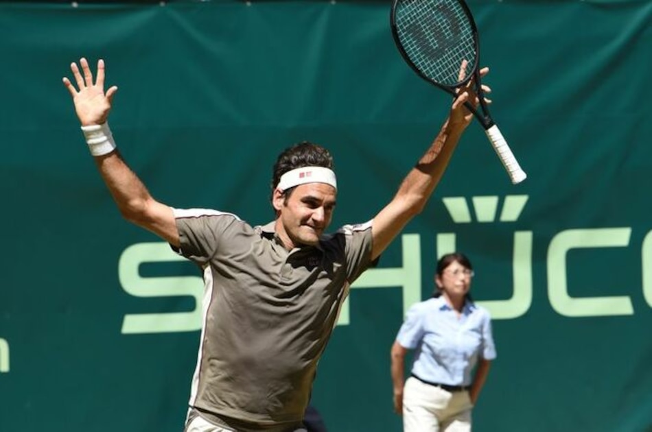 Roger Federer se corona por décima vez en Halle