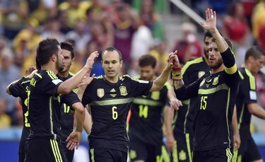 Selección española aterriza en Madrid tras debacle en el Mundial