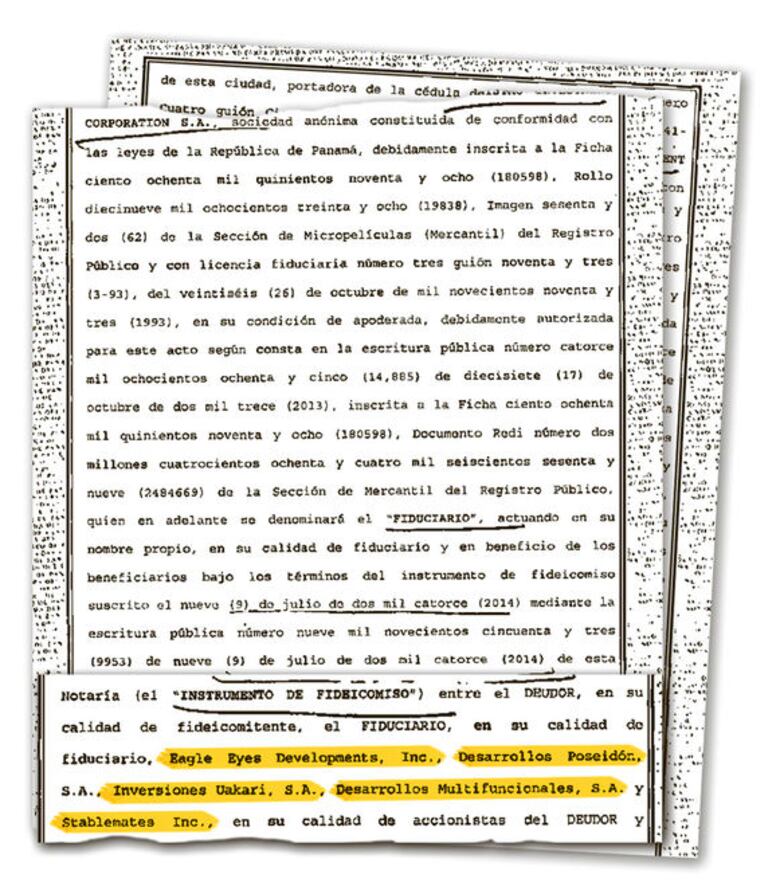 Ministerio Público investigará la red de los Martinelli