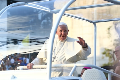 Francisco, el segundo papa que visitó Panamá