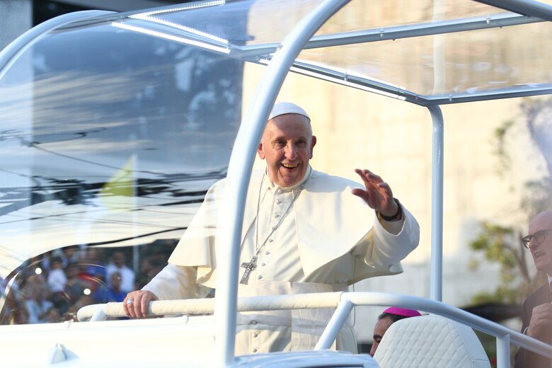 Francisco, el segundo papa que visitó Panamá