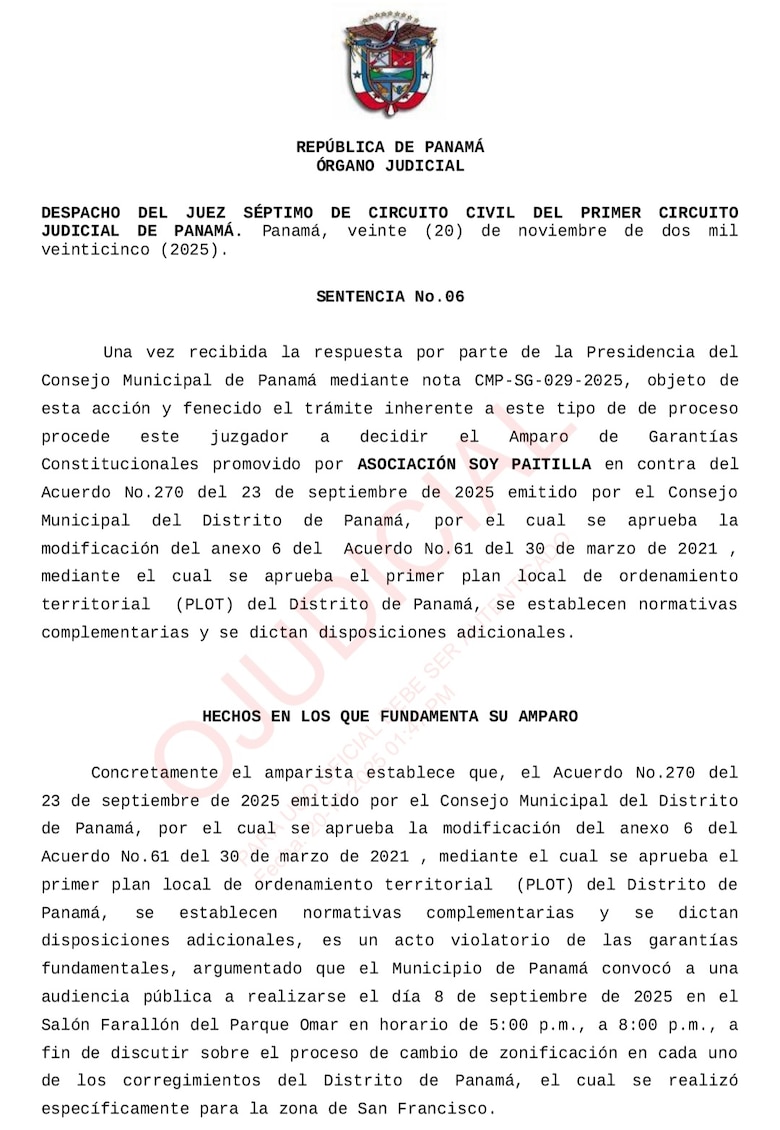 Mayer convocó audiencia mientras jugaba la ‘Sele’; juez frena su plan de ordenamiento territorial en San Francisco