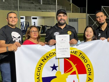 Luis Barría, reelecto presidente de la Asociación Nacional de Tiro con Arco