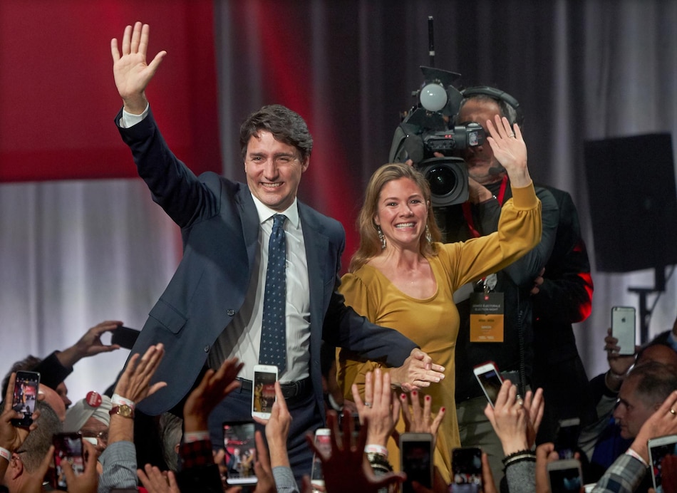 Justin Trudeau se separa de su esposa tras 18 años de matrimonio