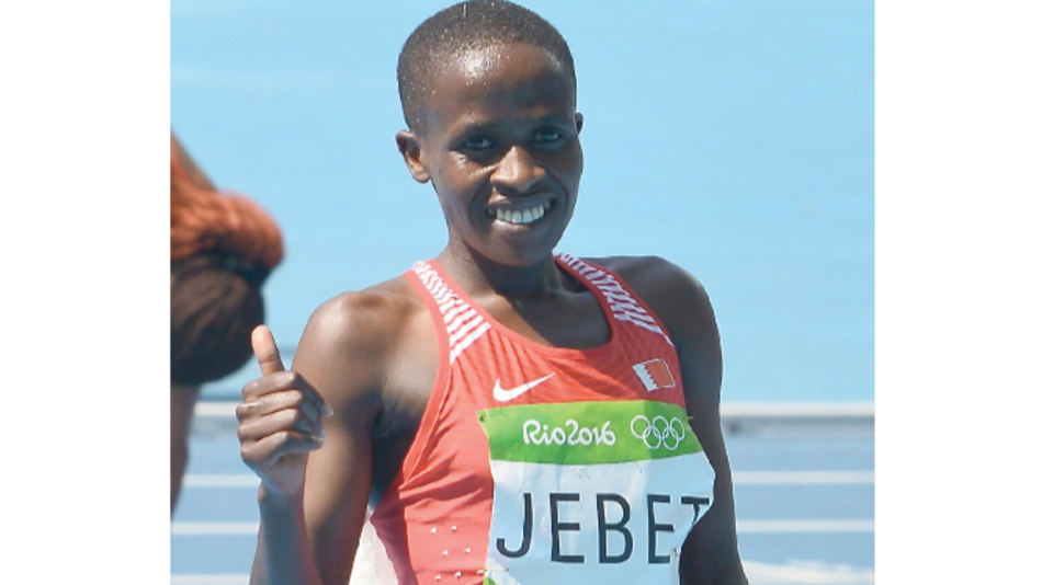 Campeona olímpica Ruth Jebet, suspendida 4 años por dopaje