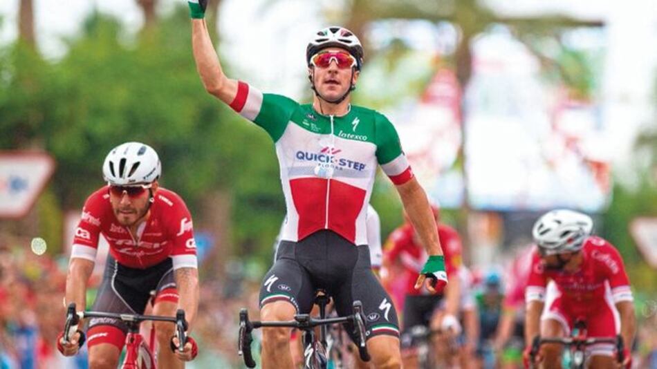 Viviani gana etapa en la Vuelta a España