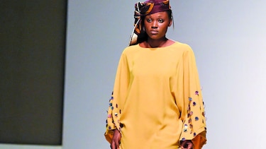 La alta costura nigeriana avanza