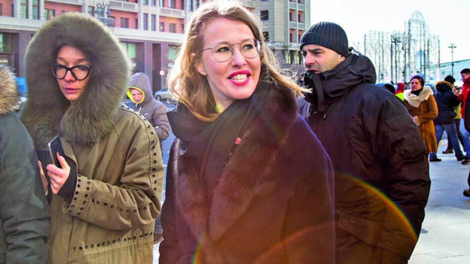 Ksenia Sobchak, la dama que encara a Putin