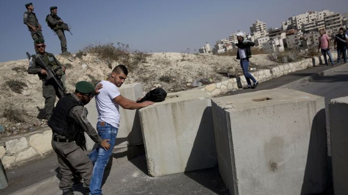 Israelíes matan a tres supuestos agresores palestinos