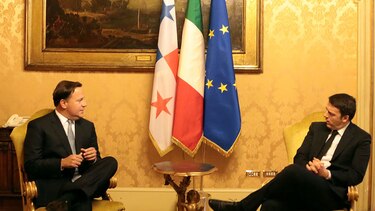 Renzi emprende gira por Latinoamérica, con ejecutivos de Finmeccanica