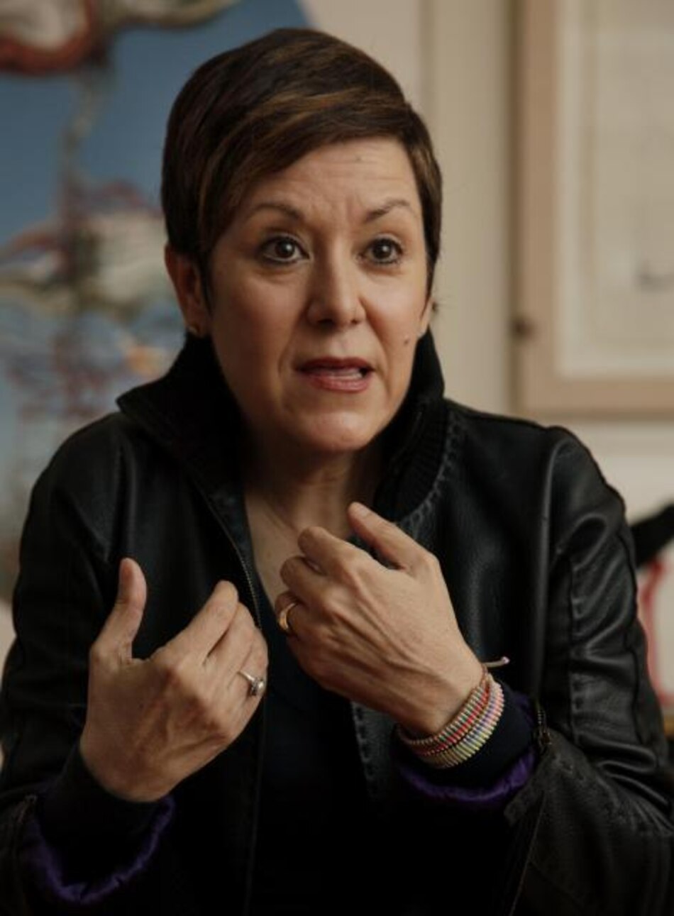 Giannina Braschi presentó 'United States of Banana'