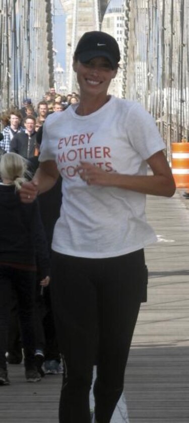 Christy Turlington planea correr el maratón de Nueva York
