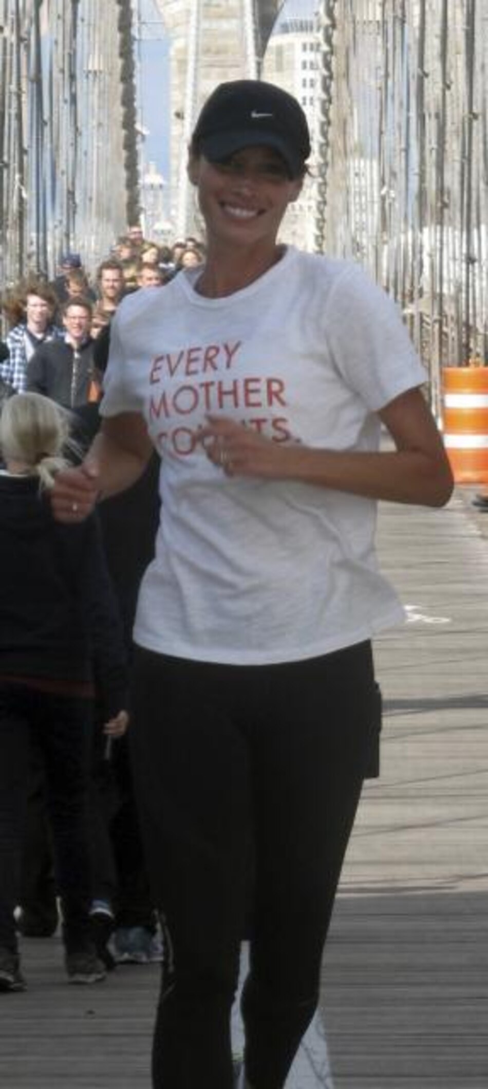 Christy Turlington planea correr el maratón de Nueva York