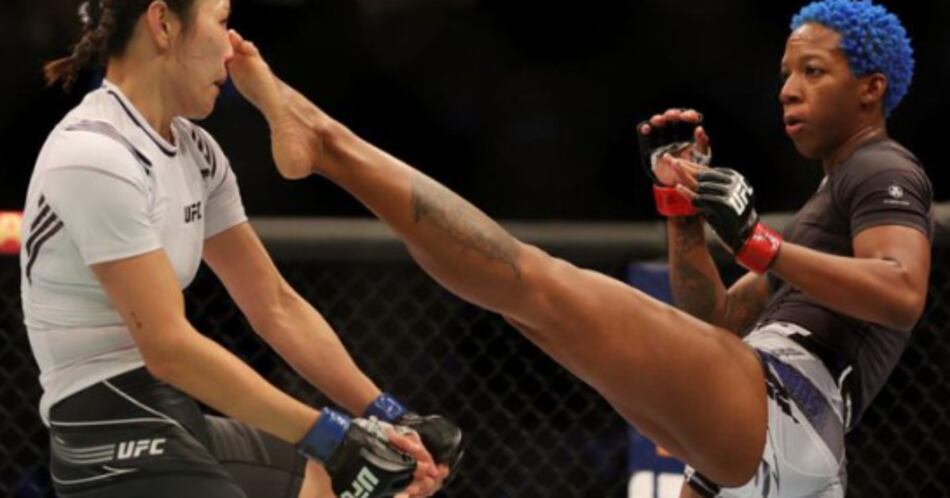 La panameña Joselyne Edwards ganó en la UFC 277