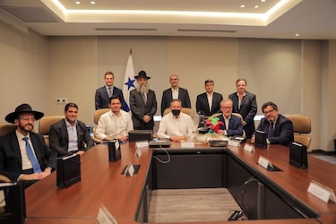 Presidente Cortizo se reunió con representantes de la comunidad judía