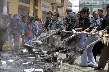 Seis muertos en Bolivia en vísperas de referendo