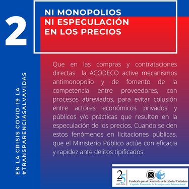 Libertad Ciudadana plantea recomendaciones para uso transparente de los fondos durante la emergencia por el Covid-19