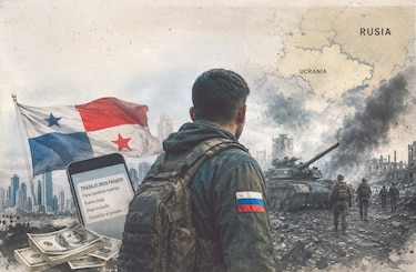 Siete panameños, contratados por Rusia y Ucrania como mercenarios en la guerra