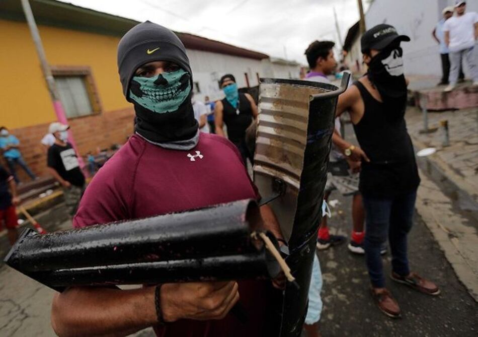 Periodistas, en medio del fuego cruzado en las protestas de Nicaragua