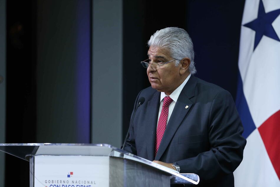 Conferencia de prensa del presidente José Raúl Mulino