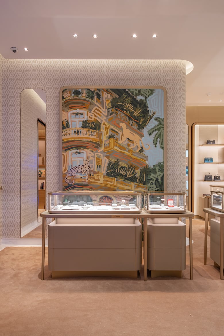 La boutique de diseño sinigual de Cartier