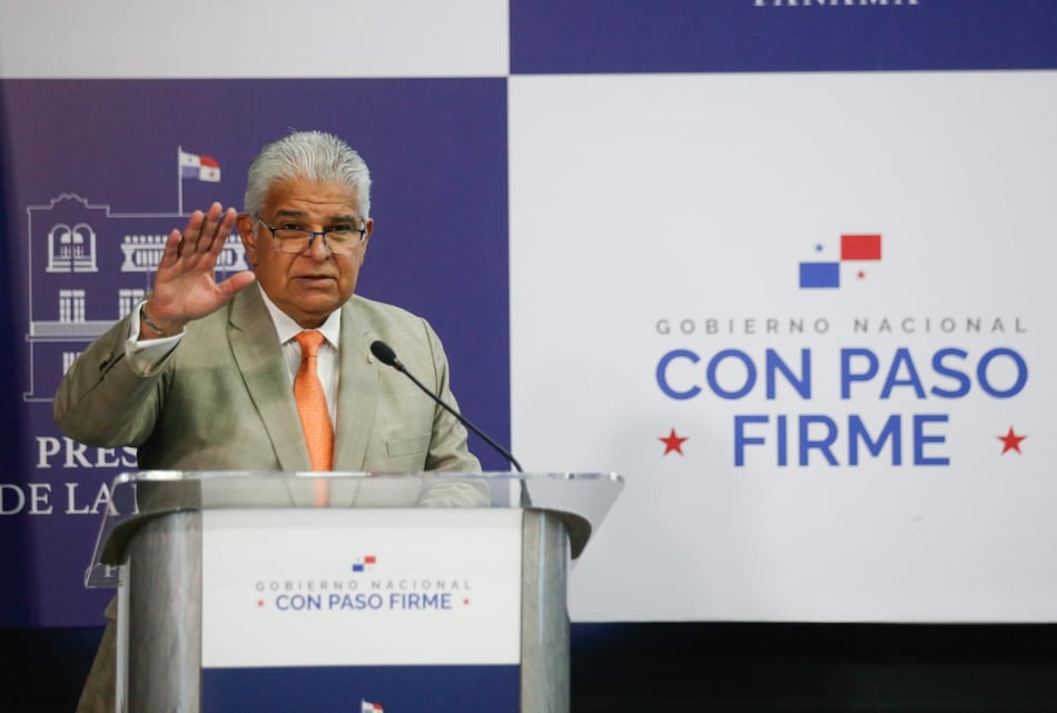 Conferencia de prensa semanal del presidente José Raúl Mulino